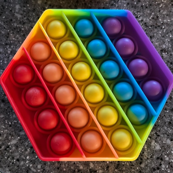 5 Popits Pop-its Assorted Classroom Fidget Toys - Picture 5 of 7